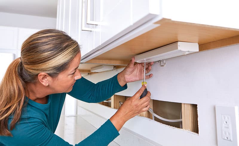 Add Under Cabinet Lighting