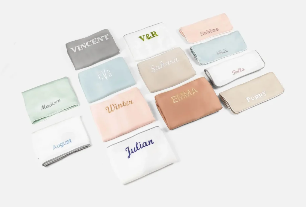 Ava Ava Bamboo Lyocell Personalized Pillowcases Standard King Toddler Baby 1800x