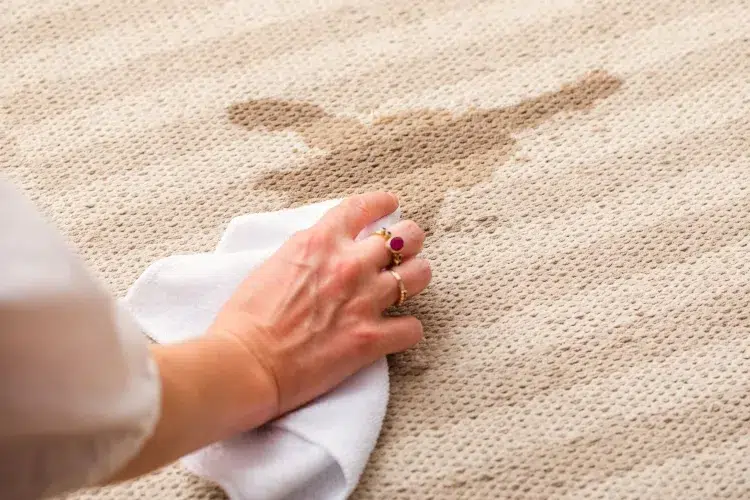 Comment Enlever Taches De The Tissu Tapis Tache Recente Ancienne Sel Vinaigre Bicarbonate Soude