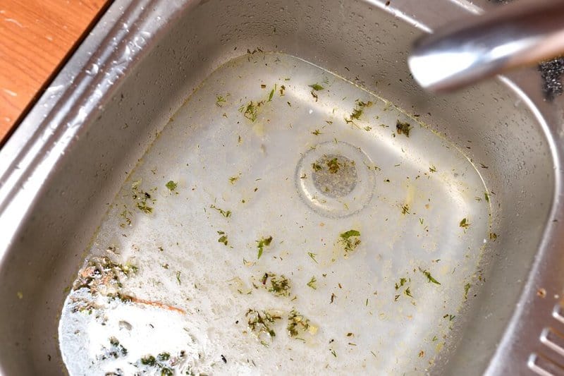 Not Cleaning The Sink Properly