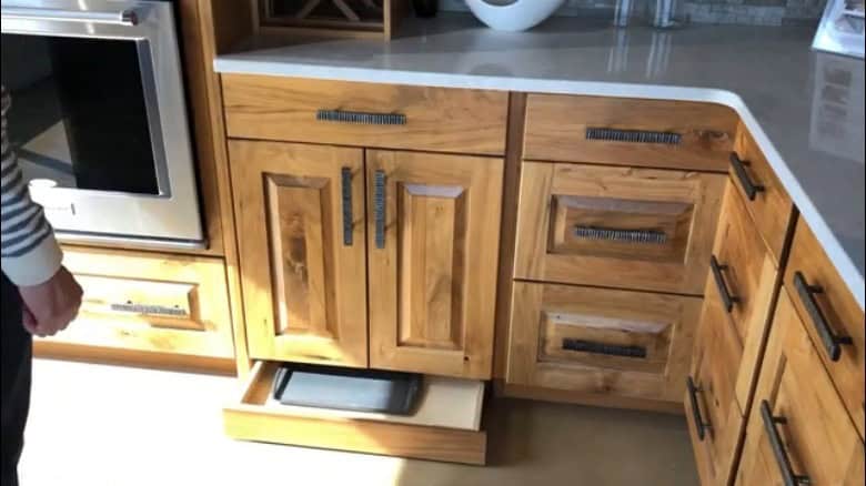 Toe Kick Drawers In The Kitchen