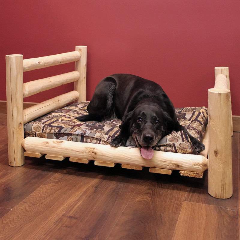Wooden Canopy Bed