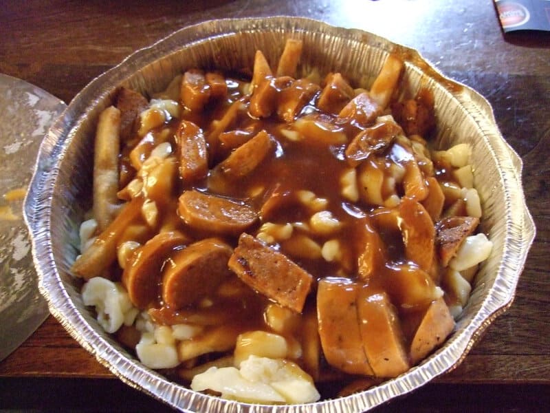 Poutine With Sausage