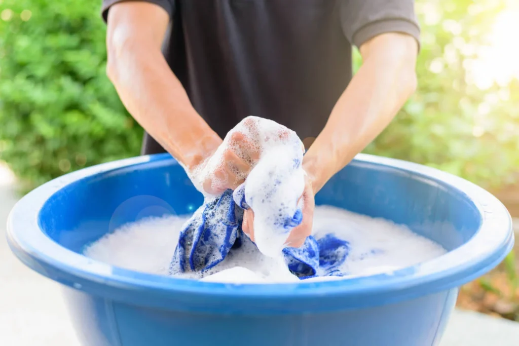 Hand Washing Clothes