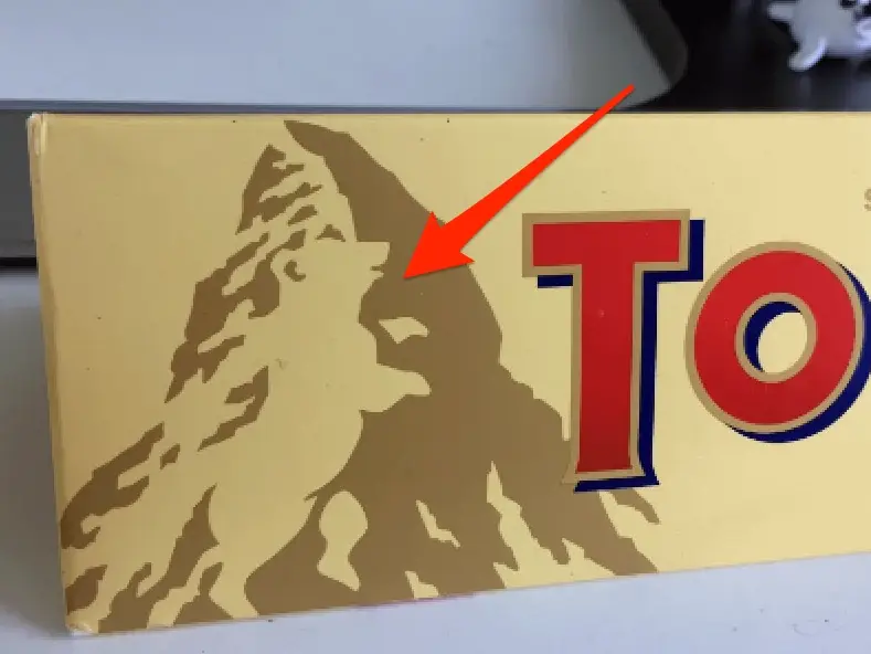 Toblerone - Hidden Bear In The Mountain