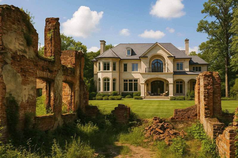 Look Inside 5 Abandoned Properties Turned Multi-Million Dollar Dream Homes