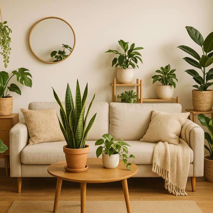 25 Ways to Decorate with Indoor Plants for a Fresh Look