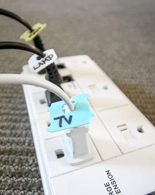10. Bread Tab as a Cable Label