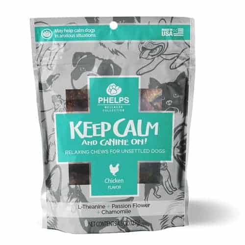 6. Phelps Wellness Collection Keep Calm & Canine On