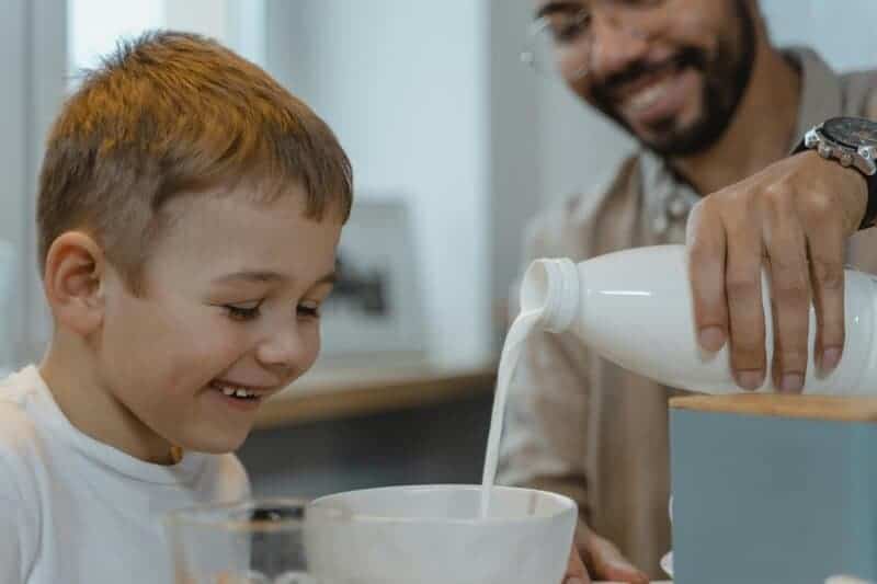7. Milk Before Cereal