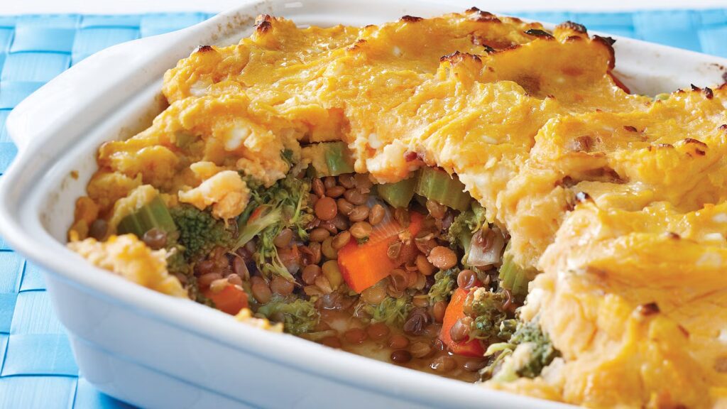 Vegetarian shepherds pie