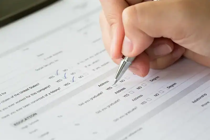 You Learn To Fill Out A Lot Of Forms