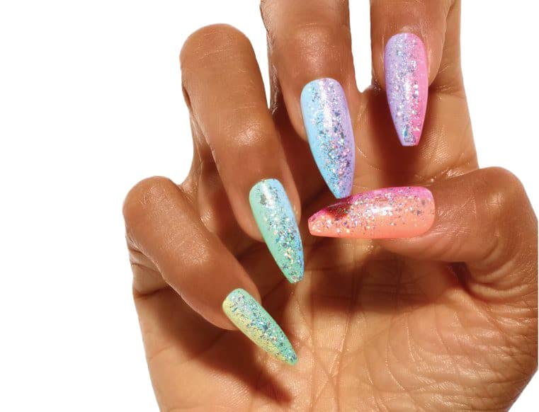 Acrylic nails png free image