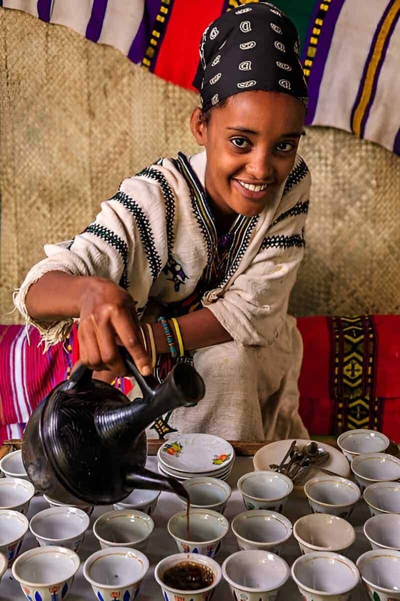 3. Ethiopian Coffee Ceremony: Mindful Gathering