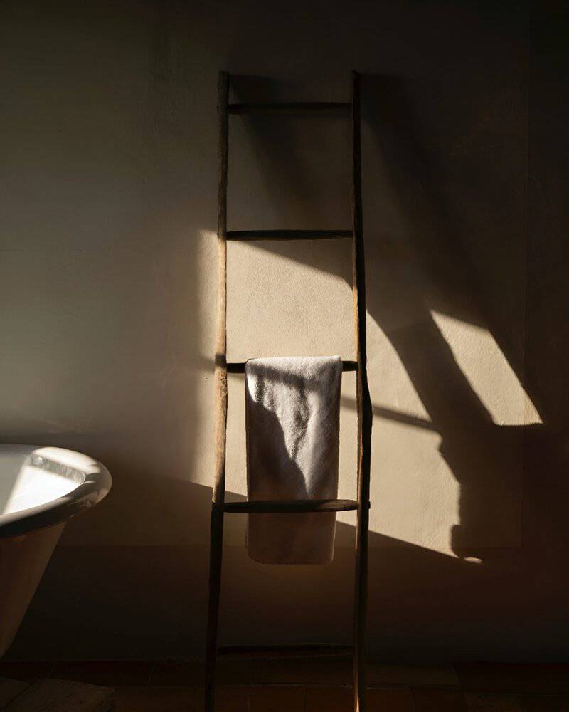 5. Bathroom Ladder Shelves