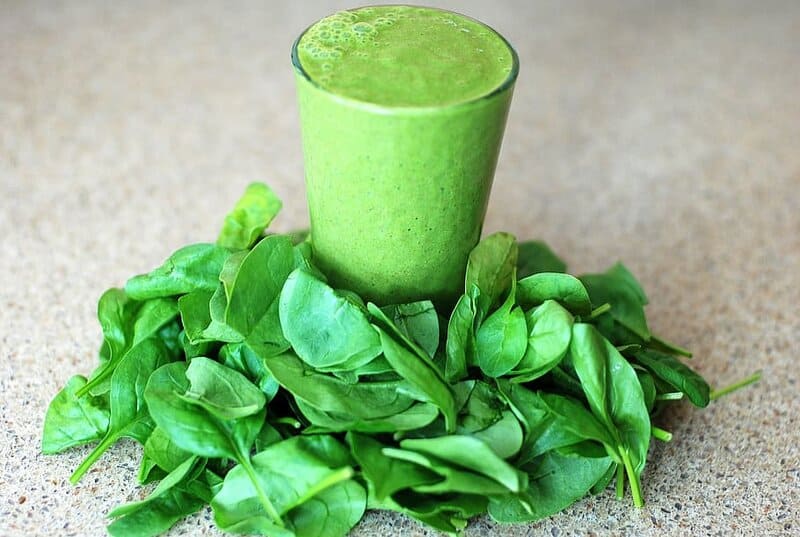 Green smoothie leafy greens