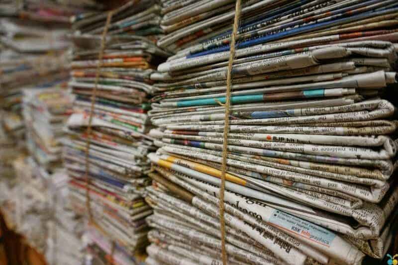 6. Old Magazines and Newspapers