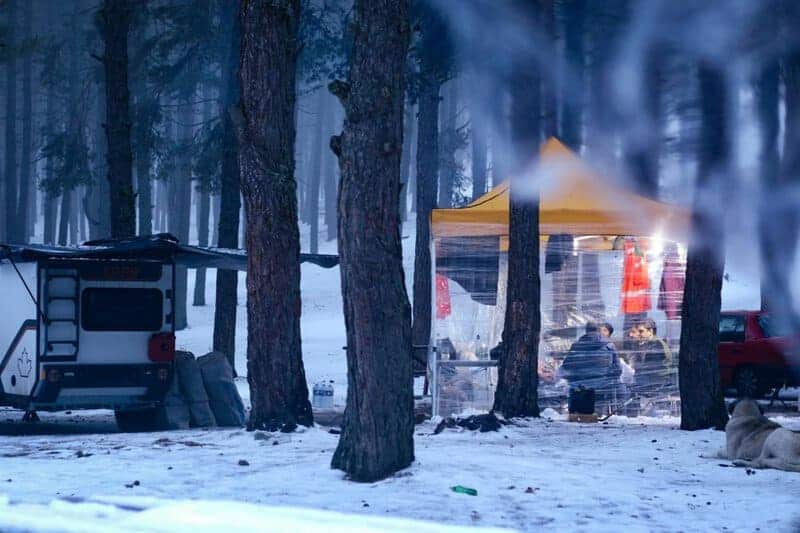 12. Backyard Camping