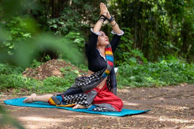 12. Meditating for 10 Minutes