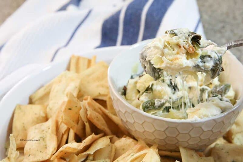 Spinach artichoke dip the idea room 10
