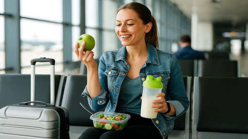 How to Stay Healthy While Traveling Without Obsessing