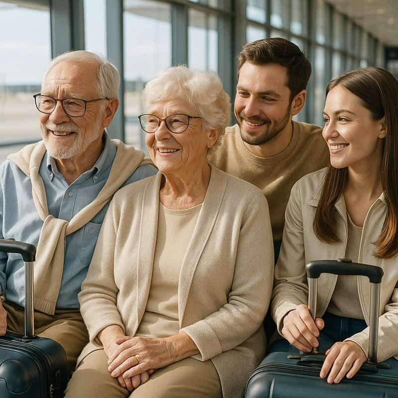 How to Travel With Elderly Family Members Comfortably