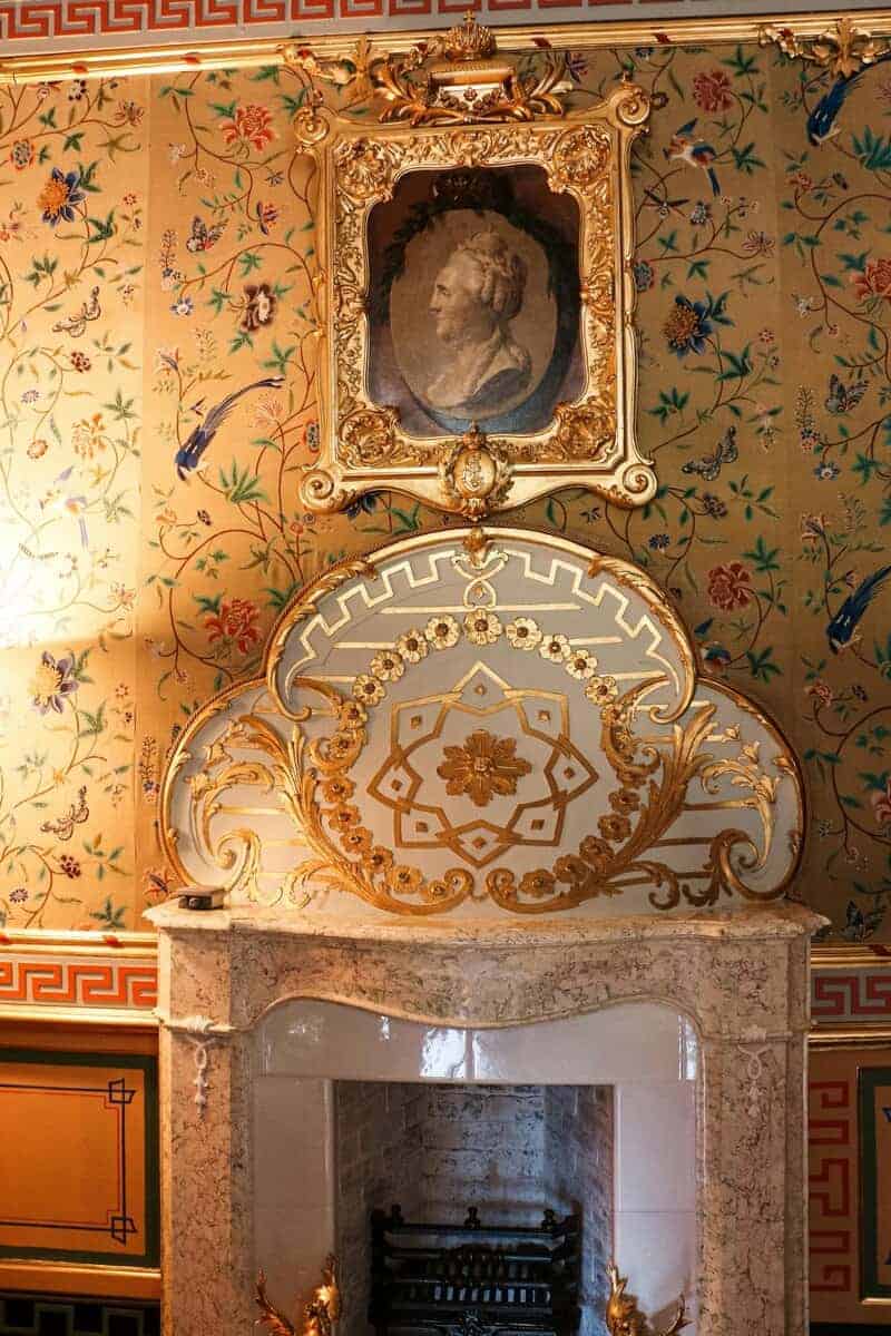 9. Ornate Fireplaces