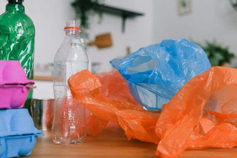 4. Plastic Bags and Takeout Containers