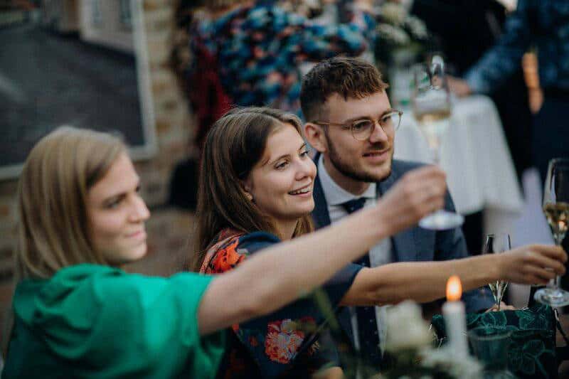 16. Making a Final Toast