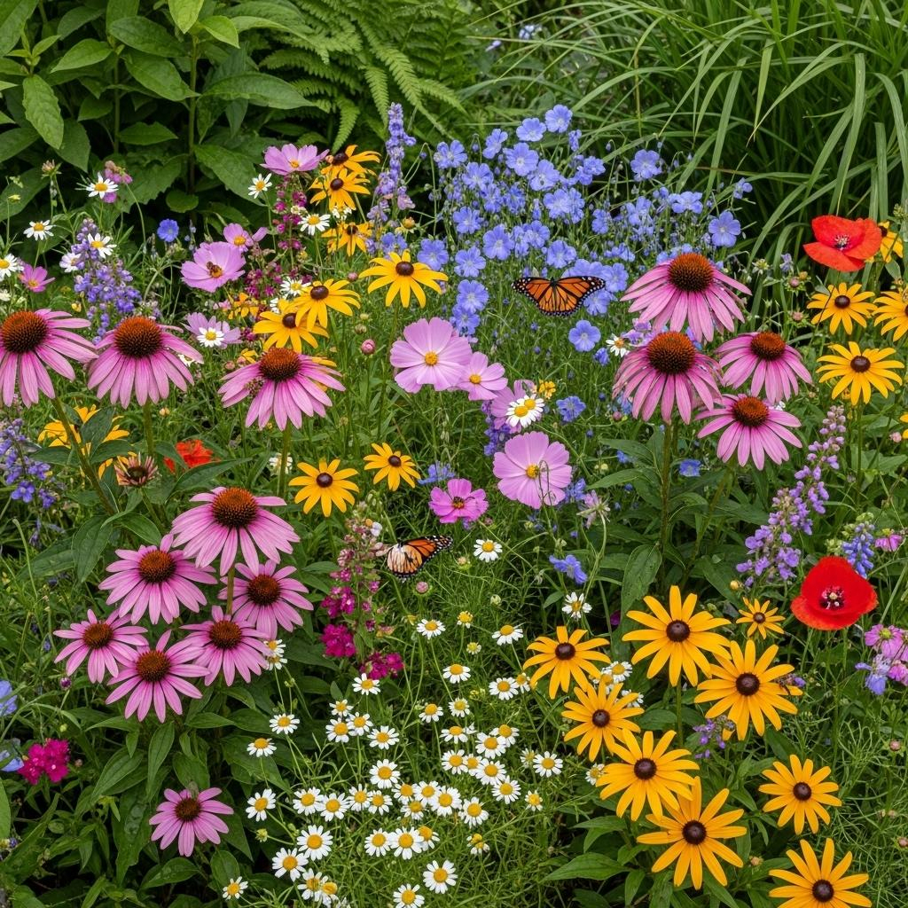 10. Wildblumenbeet anlegen