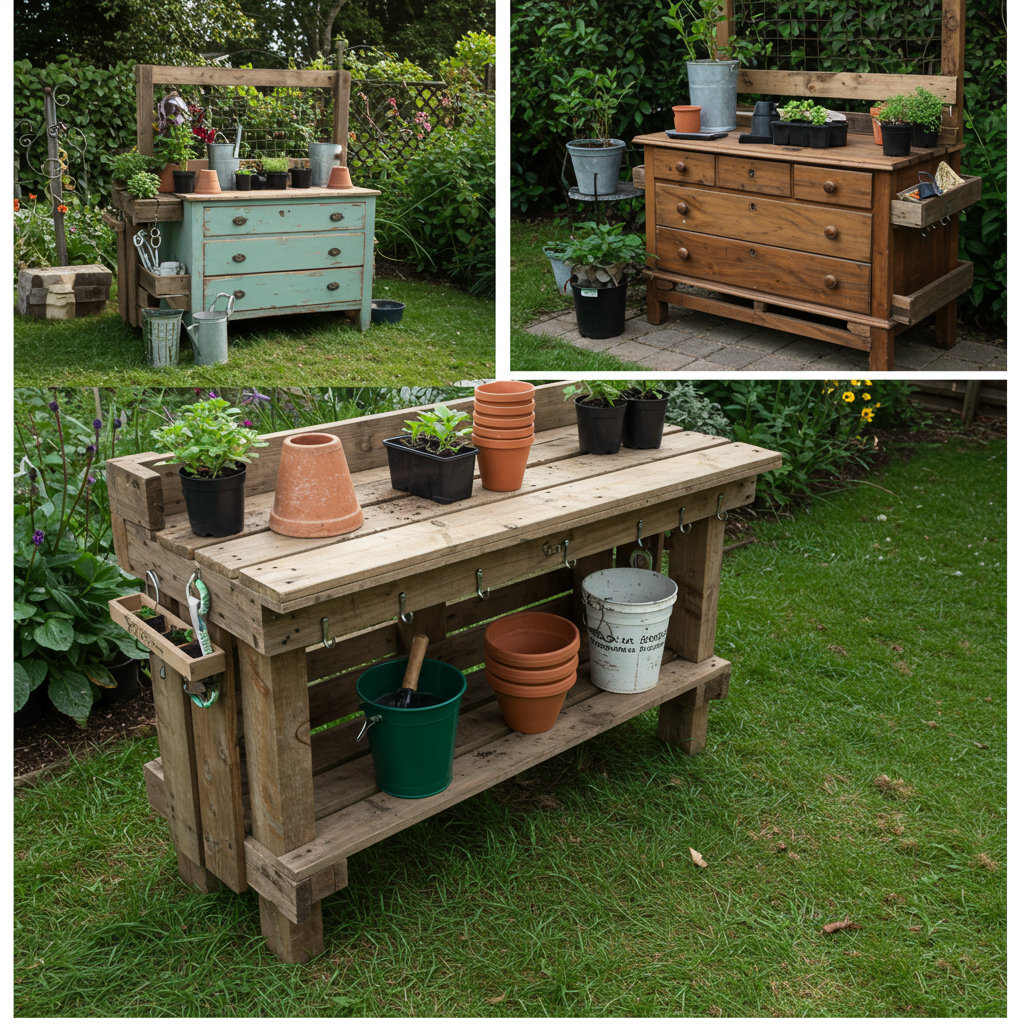 17. DIY-Pflanztisch