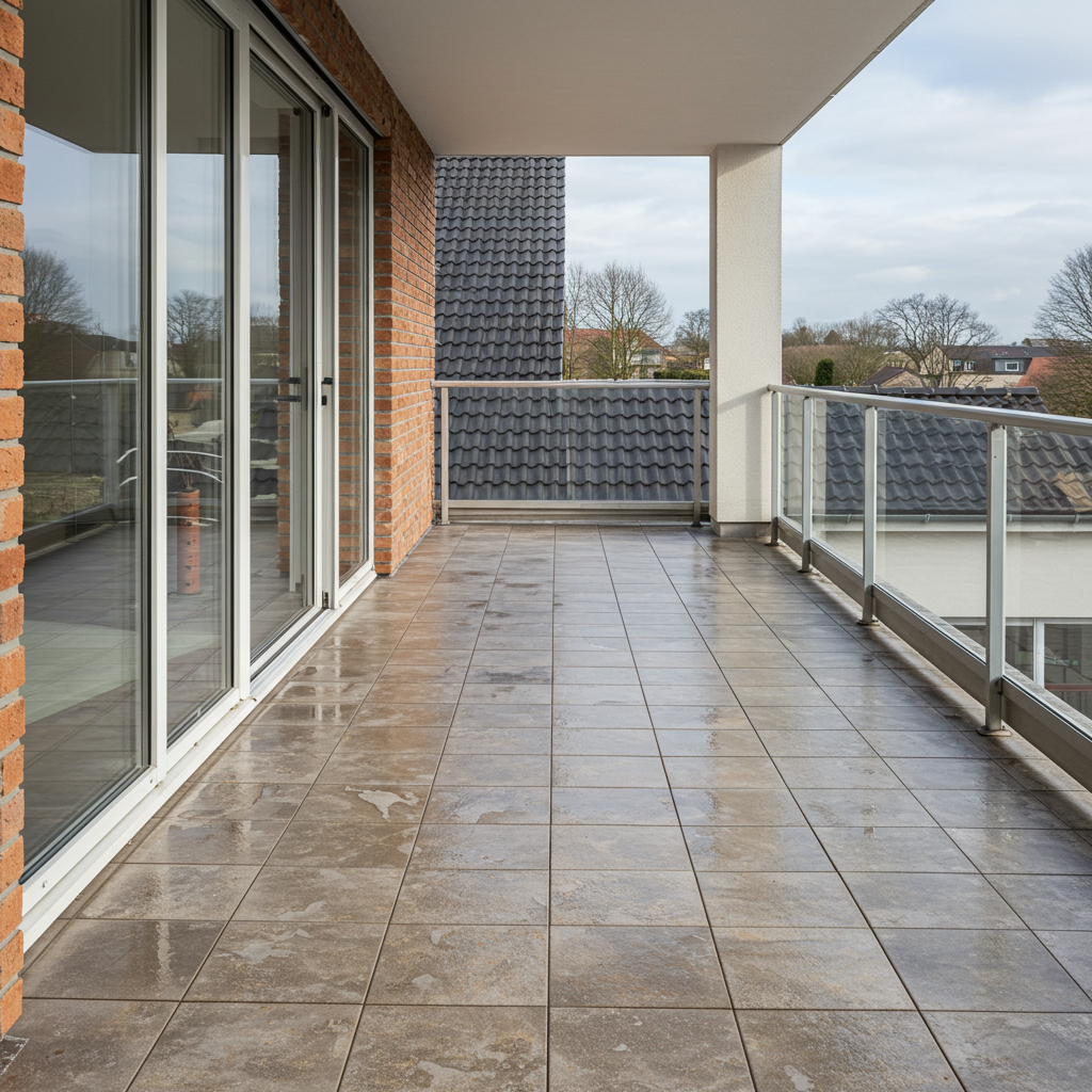 9. Terrassen und Balkone kontrollieren