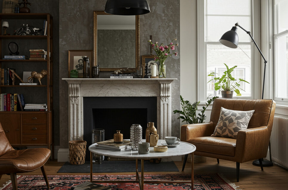 Wie man modernen und Vintage-Stil im Zuhause kombiniert