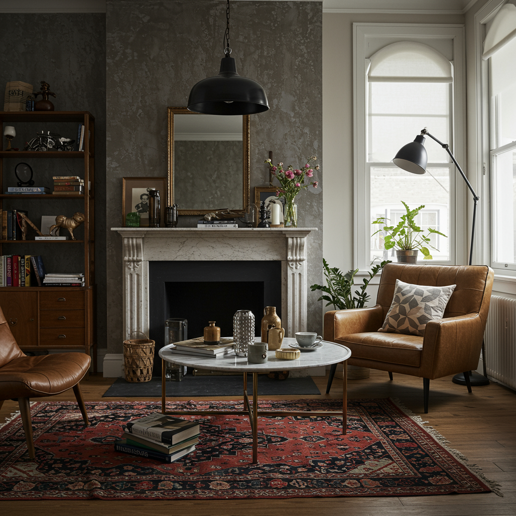 Wie man modernen und Vintage-Stil im Zuhause kombiniert