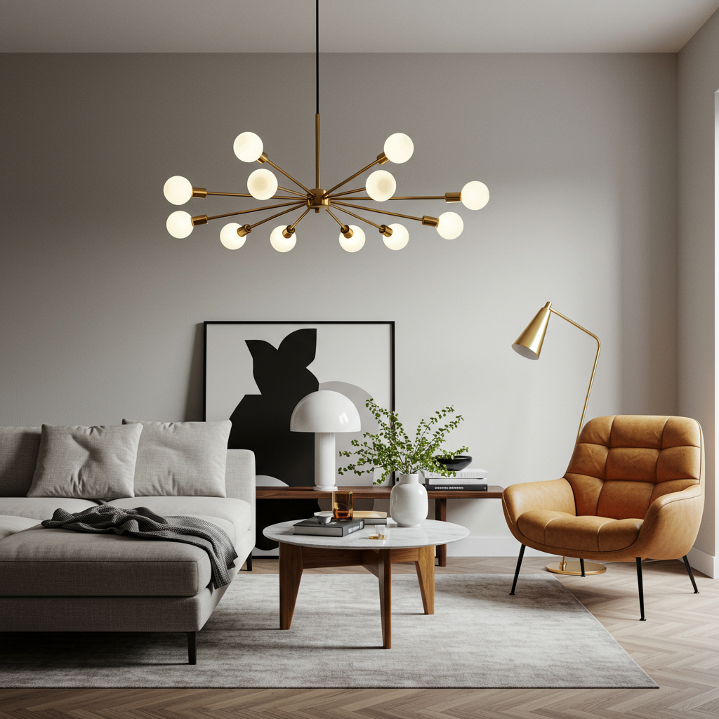 6. Setze auf Retro-Leuchten als Eyecatcher