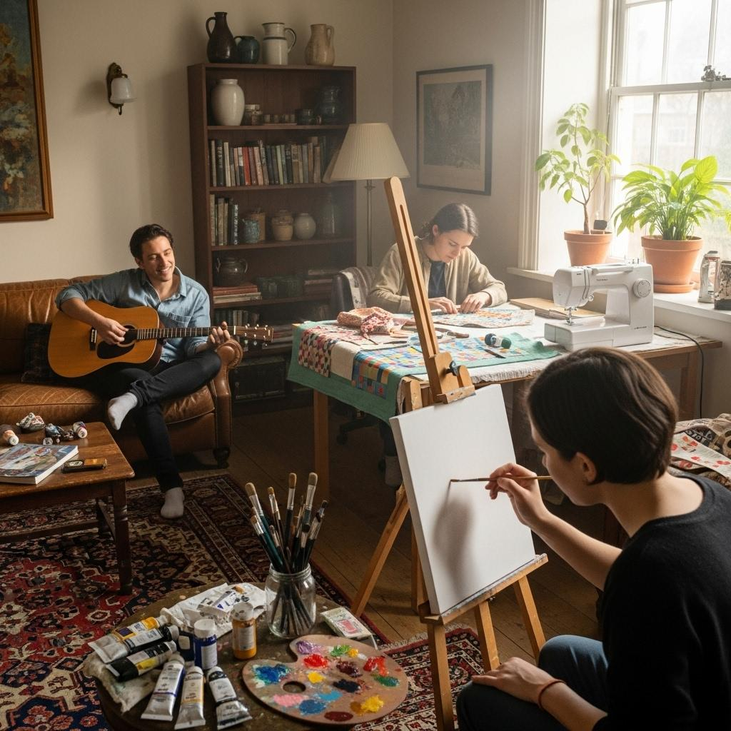 9. Kreative Aktivitäten