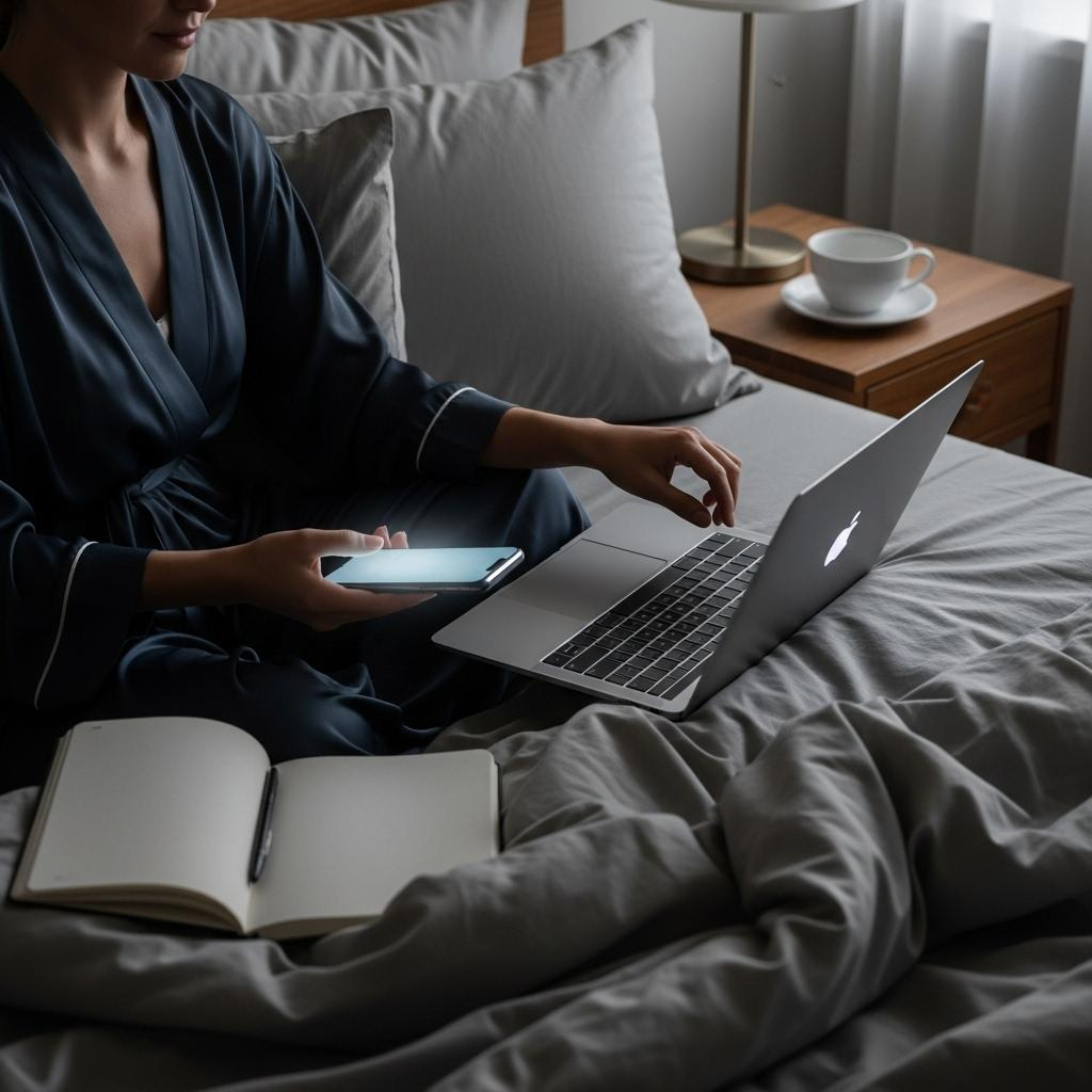 Schritt 4: Reduziere Schlafstörer und schlechte Gewohnheiten