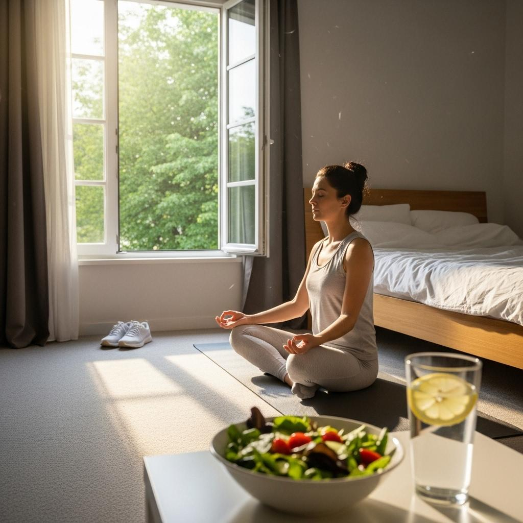 Schritt 6: Achte auf deinen Lebensstil für besseren Schlaf