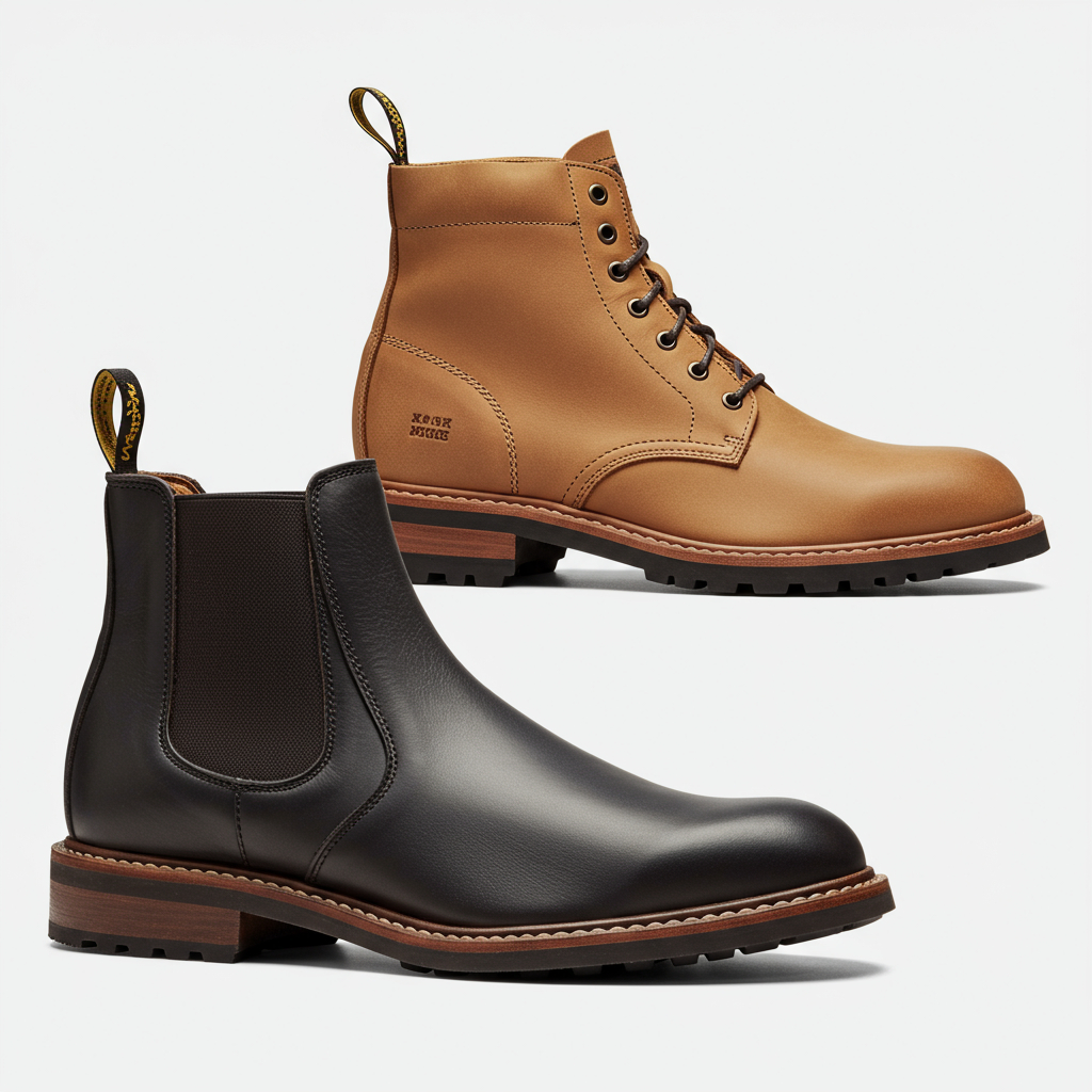 4. Stiefel aus Leder