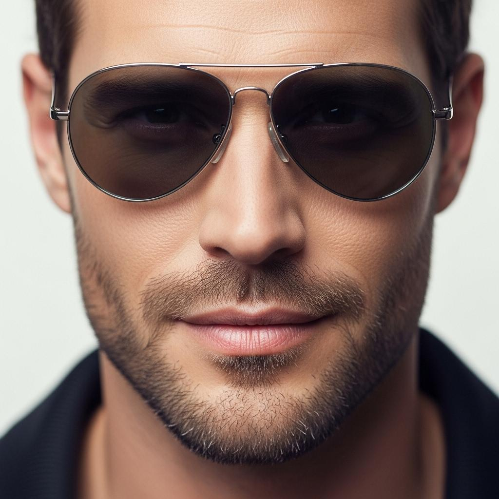 6. Sonnenbrille im Aviator-Stil