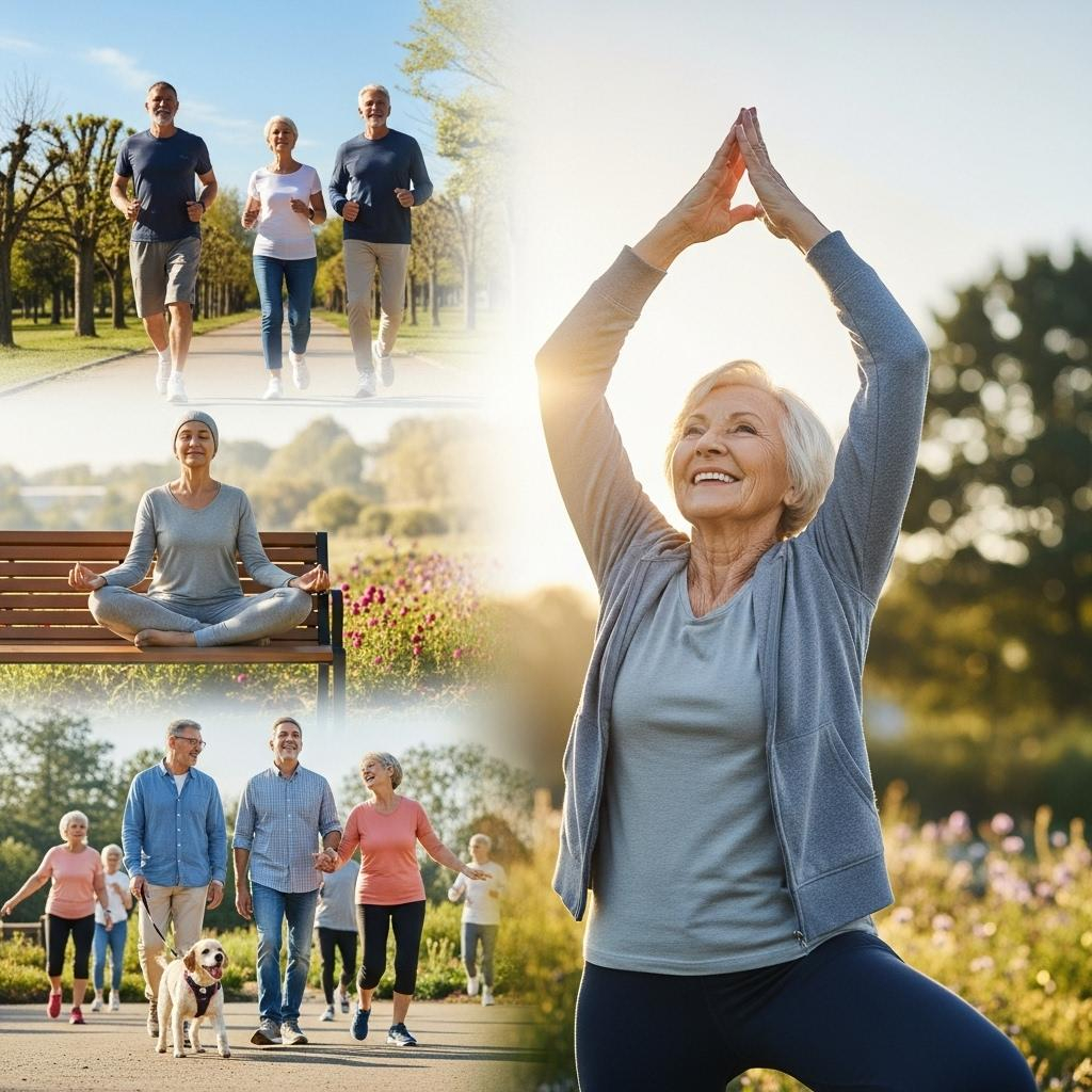 12 Wege, um Körper und Geist im Alter gesund zu halten