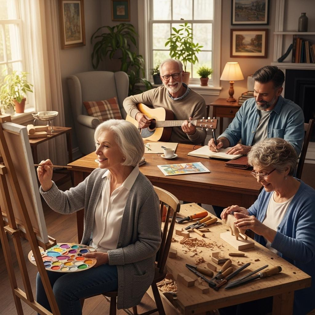 8. Hobbys und Kreativität ausleben