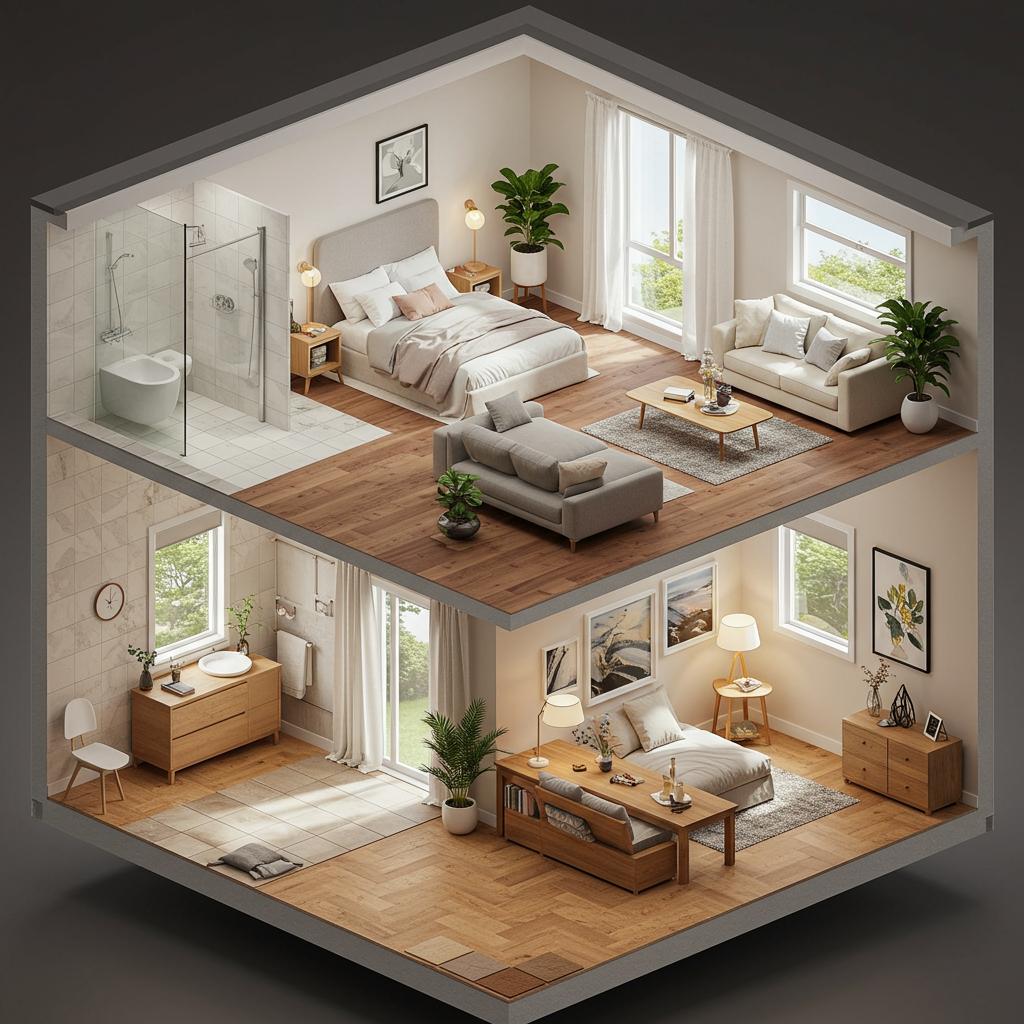 Schritt 2: Raumfunktion und Beanspruchung bestimmen