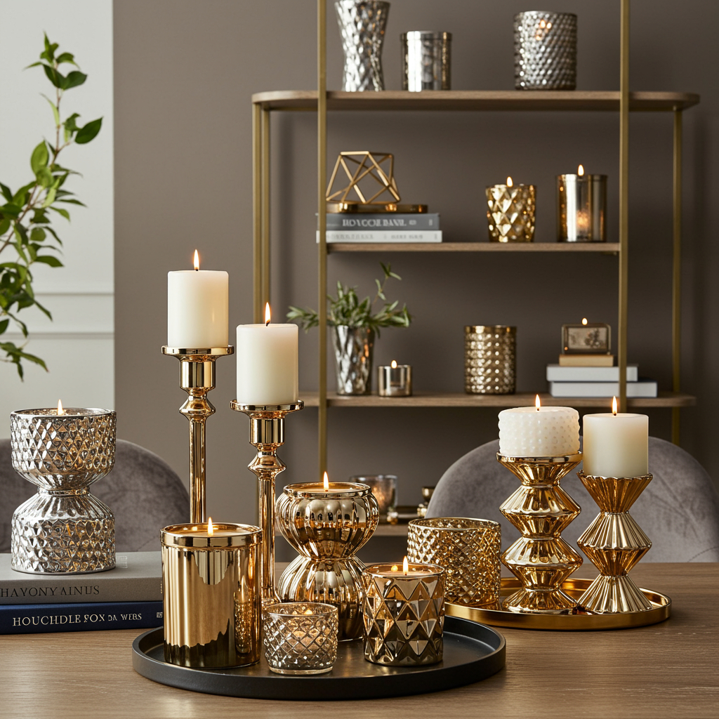 11. Trendige Kerzen und Kerzenhalter