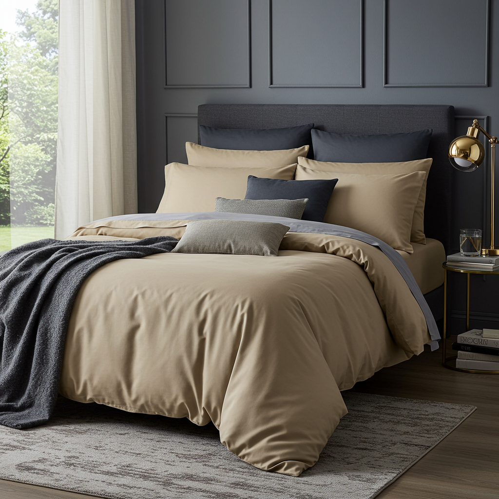 13. Hochwertig wirkende Bettwäsche