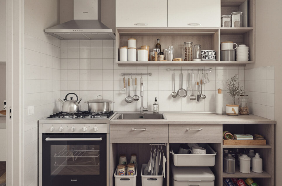 DIY Küchenaufbewahrungsideen, die wirklich funktionieren