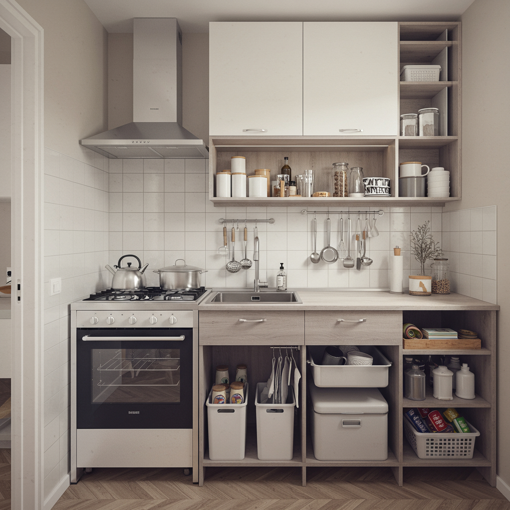 DIY Küchenaufbewahrungsideen, die wirklich funktionieren