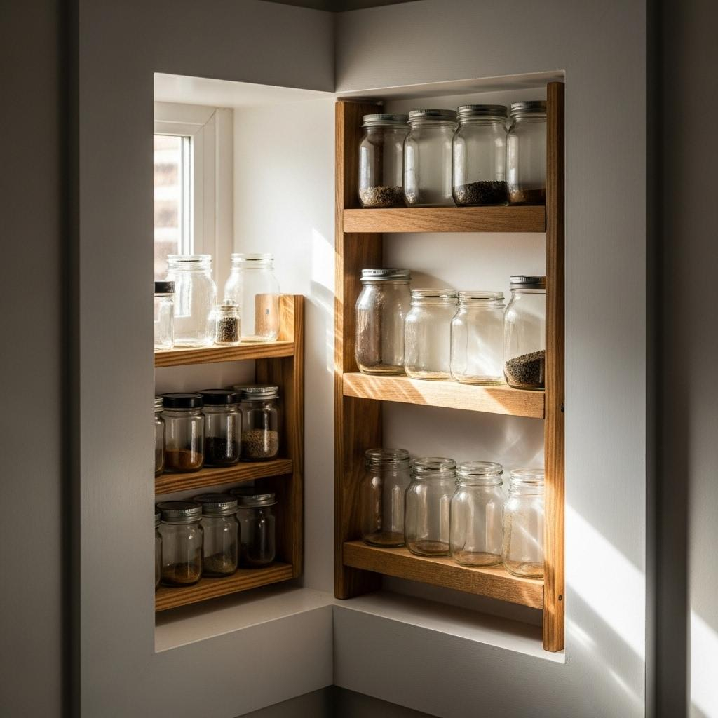 6. DIY-Gewürzregale