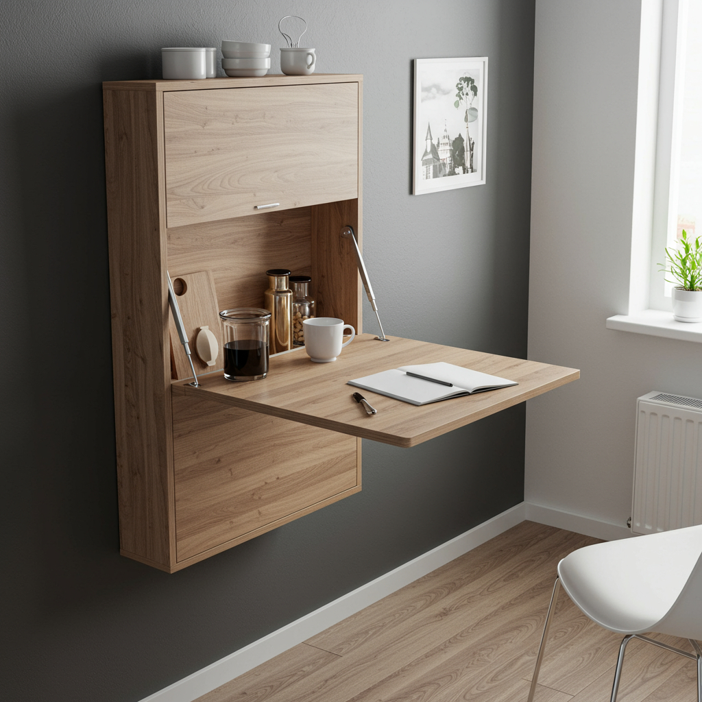 9. Klappbare Wandtische