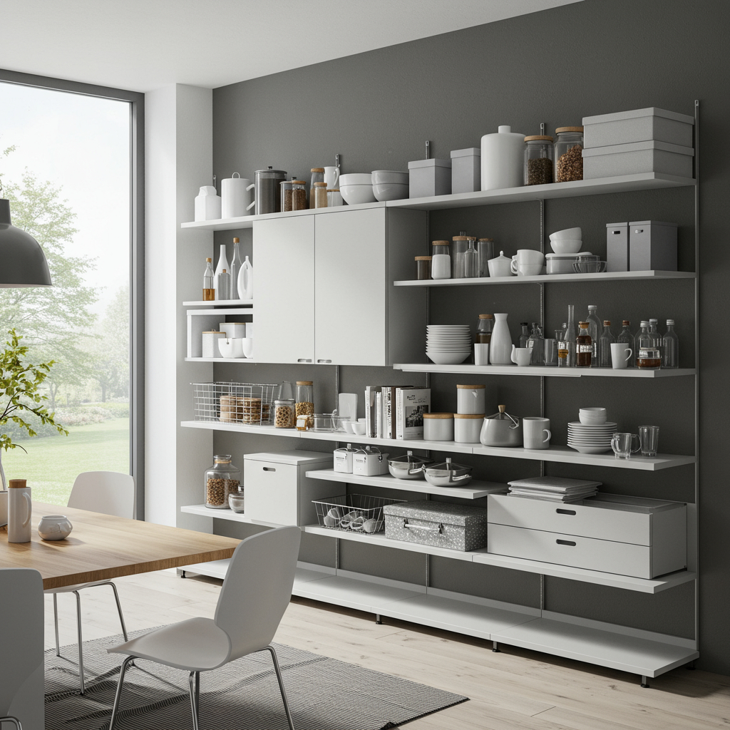 18. Regalsysteme für Innenwände